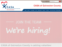 Tablet Screenshot of casagalveston.org